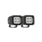 Westin Automotive QUADRANT LED AUXILIARY LIGHT 3IN X 2.5IN FLOOD W/5W CREE (SET OF 2) BLACK , HARNESS & BRACKETS INCL 09-12252B-PR - alternate 2